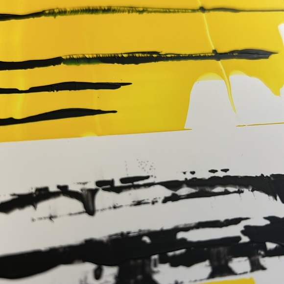 Original Abstract Painting "Western" 11x14 on Yupo Paper - Picture 9 of 11